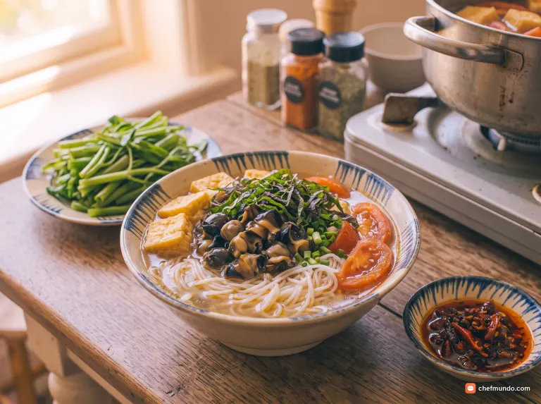Công thức nấu bún ốc Hà Nội chuẩn vị, chua thanh giấm bỗng
