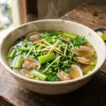 Cách nấu canh ngao rau cải: 3 phiên bản với cải xanh, cải ngọt và cải cúc