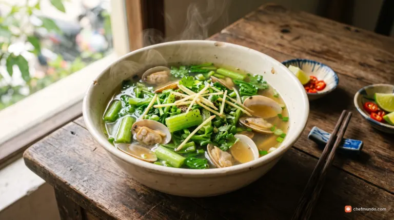 Cách nấu canh ngao rau cải: 3 phiên bản với cải xanh, cải ngọt và cải cúc