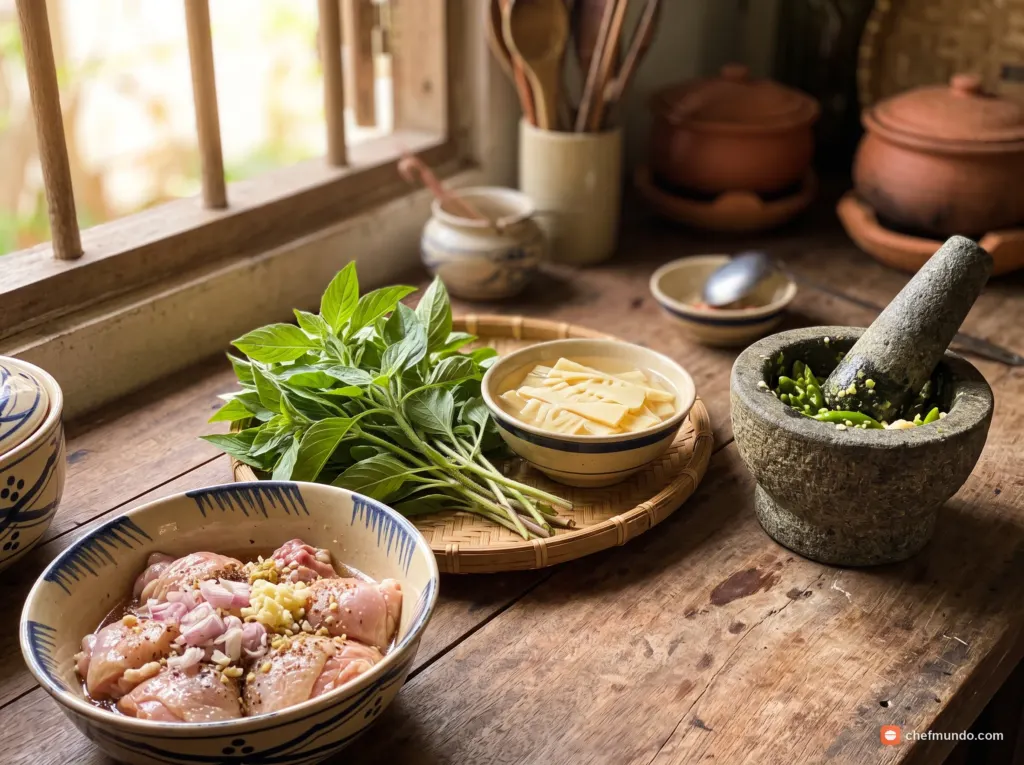 Sơ chế nguyên liệu