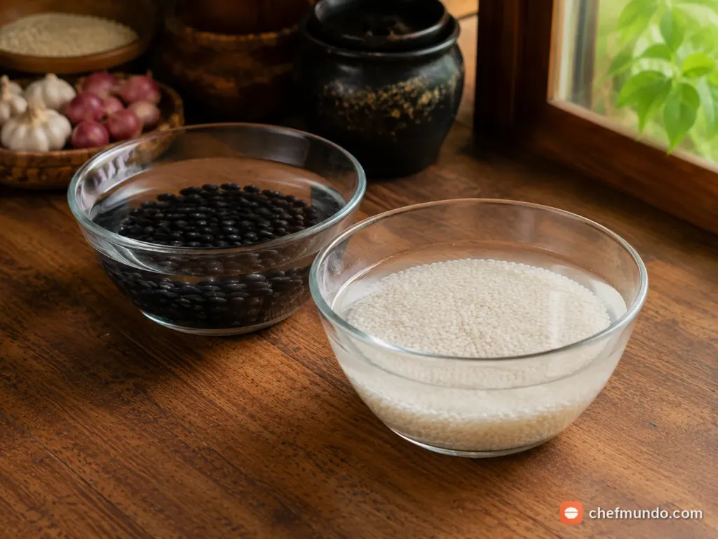 Sơ chế và ngâm nguyên liệu