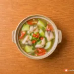 Công thức nấu canh chua cá đuối với bầu, chua ngọt thanh mát