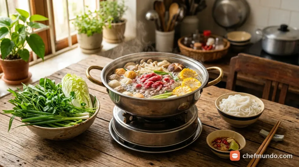 Cách nấu lẩu ngọt thập cẩm nước dùng ngọt thanh tự nhiên
