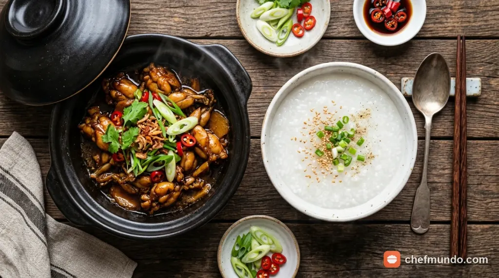 Công thức nấu cháo ếch Singapore chuẩn vị Geylang đậm đà thơm ngon