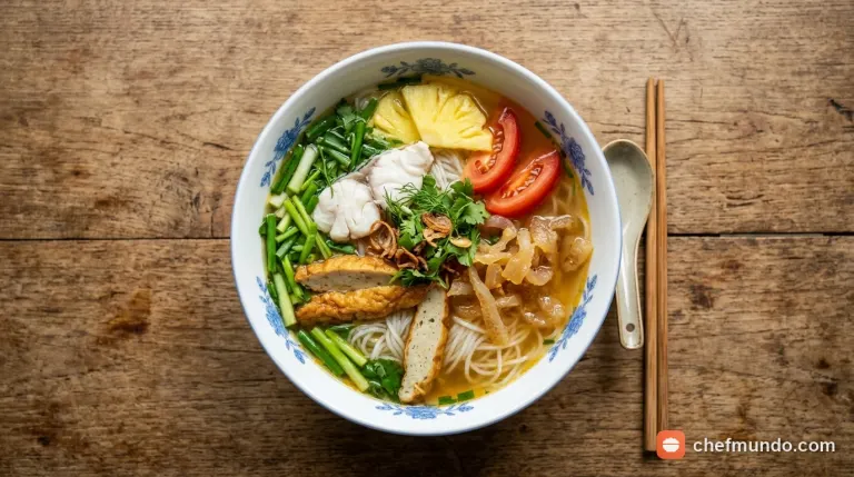 Công thức nấu bún cá sứa Nha Trang giòn ngon, nước dùng ngọt thanh không tanh