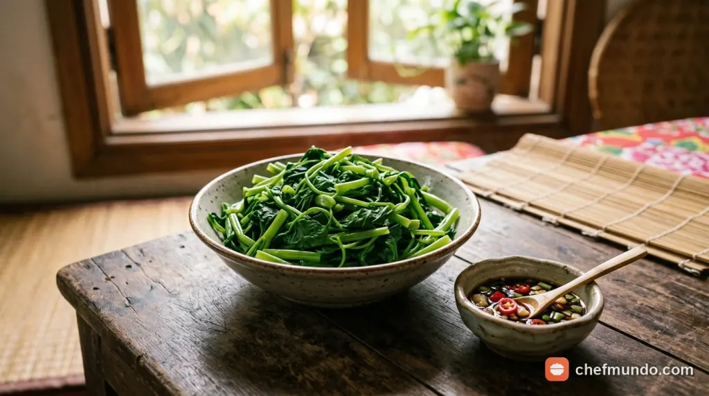 Ăn rau muống có giảm cân không