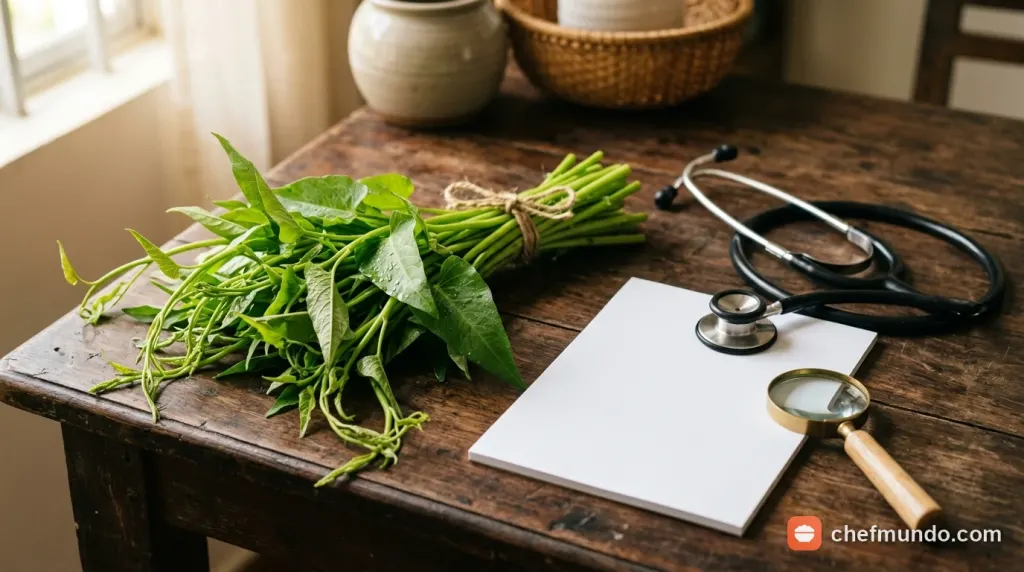 Ăn rau muống sống có tốt không? Sự thật về rủi ro sán lá gan và cách ăn an toàn