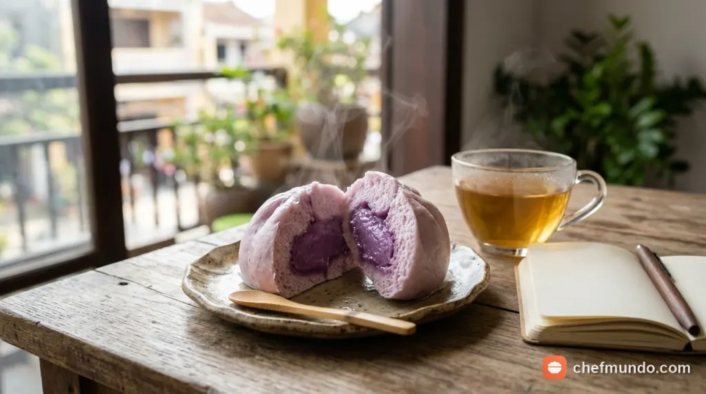 Bánh bao nhân khoai môn bao nhiêu calo và cách ăn không lo tăng cân