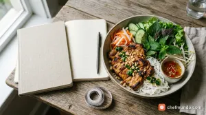 Bún thịt nướng bao nhiêu calo