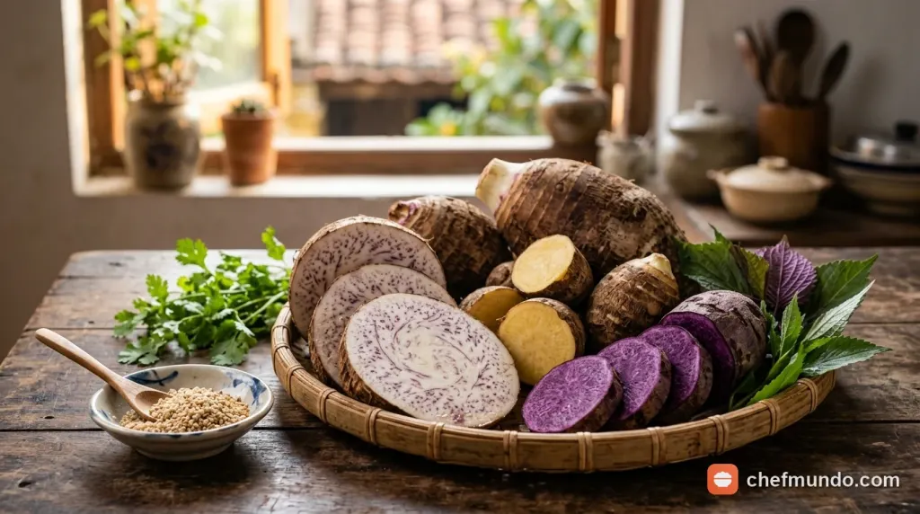 Các loại khoai môn phổ biến tại Việt Nam: Đặc điểm, phân biệt và cách chọn chuẩn ngon