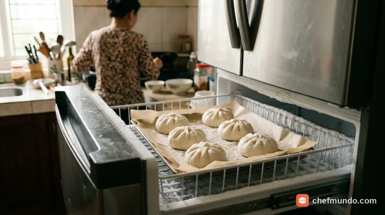Cách bảo quản bánh bao chưa hấp trong ngăn đá chuẩn, không biến dạng