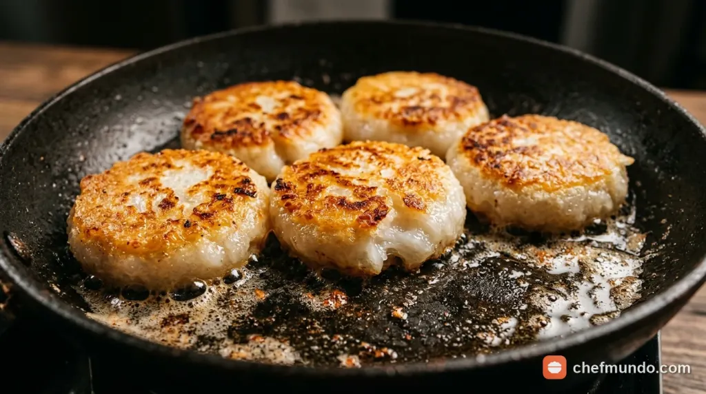 Hấp cách thủy bánh dày trong xửng tre lót lá chuối để phục hồi độ dẻo mềm