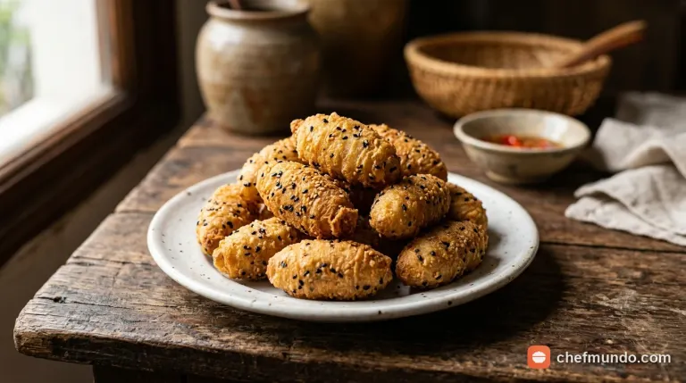 Cách làm bánh khoai môn kén giòn rụm, bùi béo chuẩn vị tại nhà