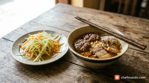 Cách làm đu đủ chua ngọt ăn bún chả giòn ngon chuẩn vị