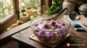 Cách làm khoai môn bọc bột năng dẻo bùi, không bị vỡ tại nhà
