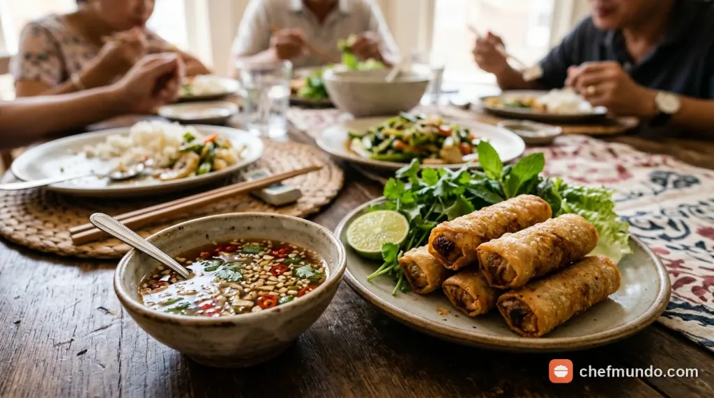 Cách làm nước mắm ăn bún chả giò chua ngọt chuẩn vị tại nhà