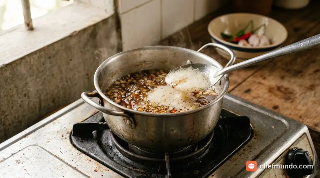 Sơ chế đu đủ xanh và cà rốt ngâm giòn làm đồ chua ăn kèm bún chả giò