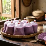 Cách làm sinh tố bịch khoai môn dẻo béo, không dăm đá tại nhà