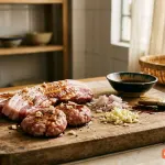Cách ướp thịt nướng bún chả chuẩn vị Hà Nội (nồi chiên, chảo)