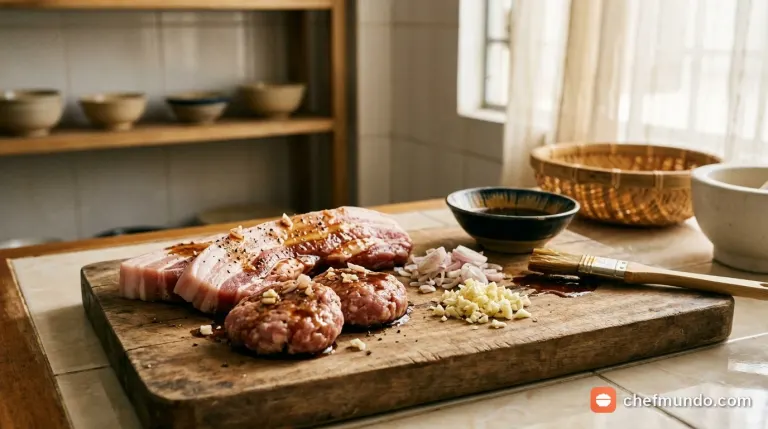 Cách ướp thịt nướng bún chả chuẩn vị Hà Nội (nồi chiên, chảo)