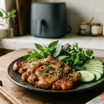 Cách ướp thịt nướng nồi chiên không dầu: phương pháp, gia vị, thời gian và mẹo thành công