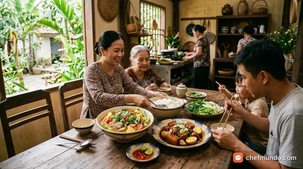 Canh ngao chua ăn với món gì? Gợi ý món ăn kèm hợp vị nhất