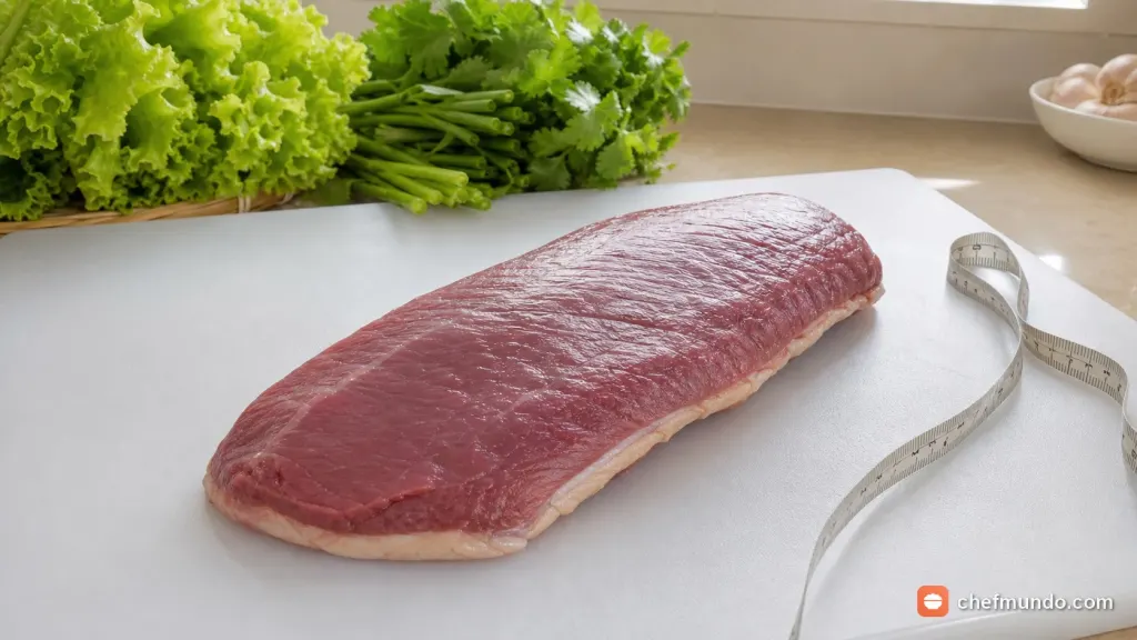 Thịt ngan nạc tươi bỏ da chứa 143 calo và 20g protein trong 100g
