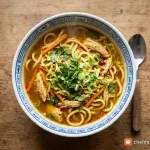 Công thức làm Thukpa chuẩn vị Tây Tạng, nước dùng cay thơm sợi mì dai ngon