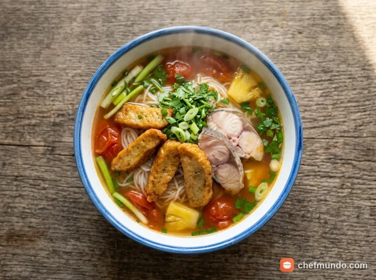 Công thức nấu bún chả cá Lý Sơn đậm đà chuẩn vị đảo Quảng Ngãi