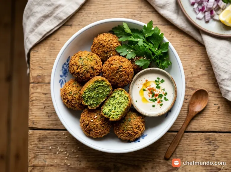 Công thức làm Falafel giòn rụm, chuẩn vị Trung Đông