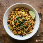 Công thức làm Kottu Roti gà xào bánh mì dẹt chuẩn vị Sri Lanka