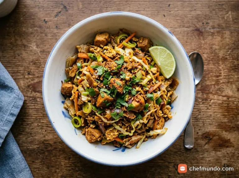 Công thức làm Kottu Roti gà xào bánh mì dẹt chuẩn vị Sri Lanka