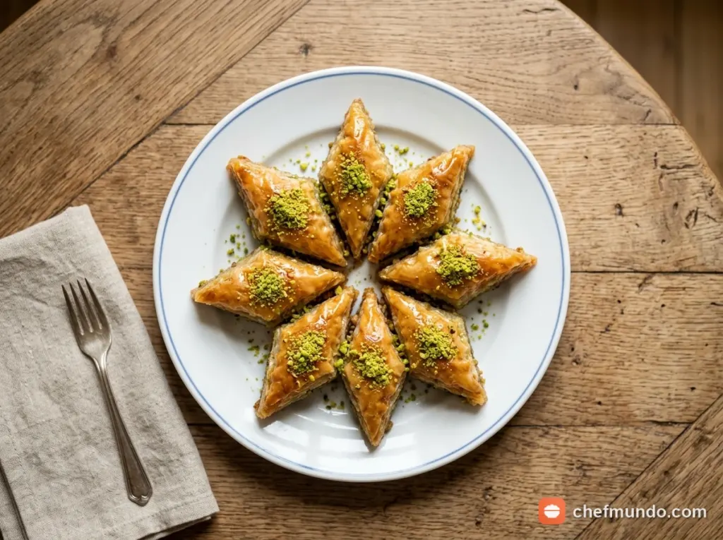Công thức làm Baklava giòn rụm chuẩn vị Thổ Nhĩ Kỳ