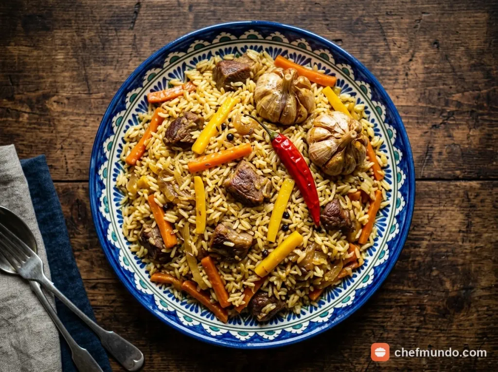 Công thức nấu Plov thơm ngon chuẩn vị Uzbekistan