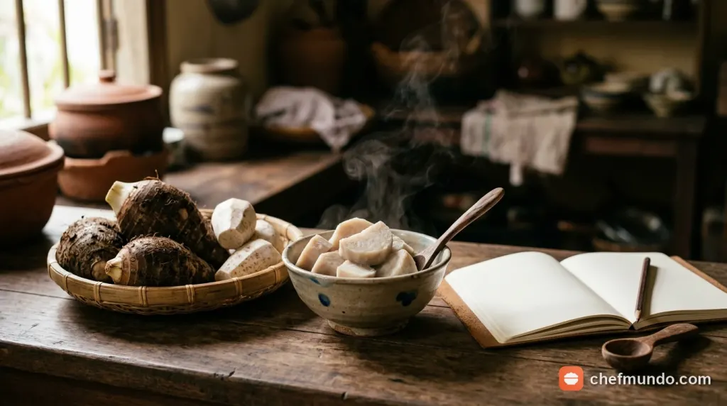 Khoai môn bao nhiêu calo? Bảng dinh dưỡng và lượng calo chi tiết