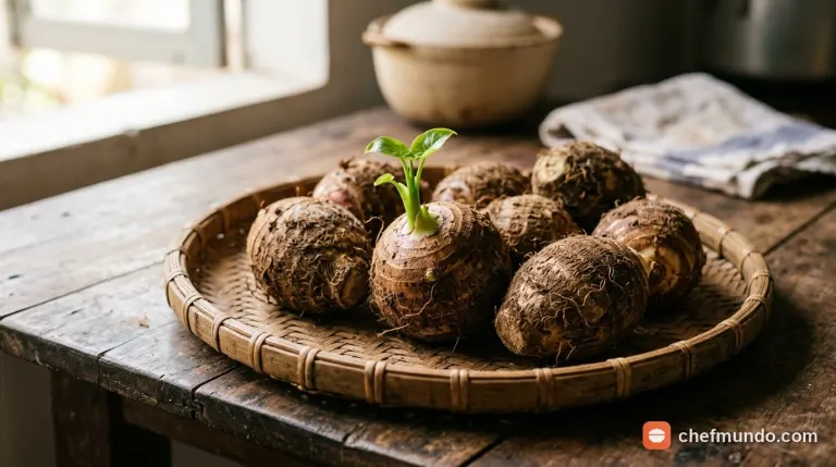 Khoai môn mọc mầm có ăn được không? Cách nhận biết và xử lý an toàn