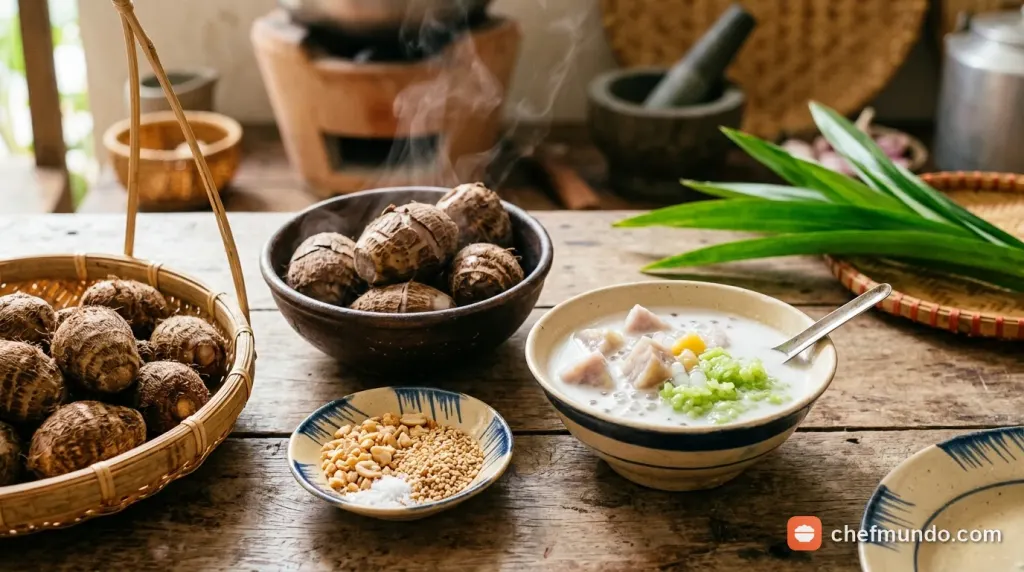 Khoai môn sọ là gì? Cách phân biệt, mẹo sơ chế không ngứa và cách nấu chè bùi béo