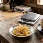Mứt gừng bao nhiêu calo? Calo kẹo gừng, bánh tráng, ô mai