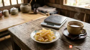 Mứt gừng bao nhiêu calo? Calo kẹo gừng, bánh tráng, ô mai