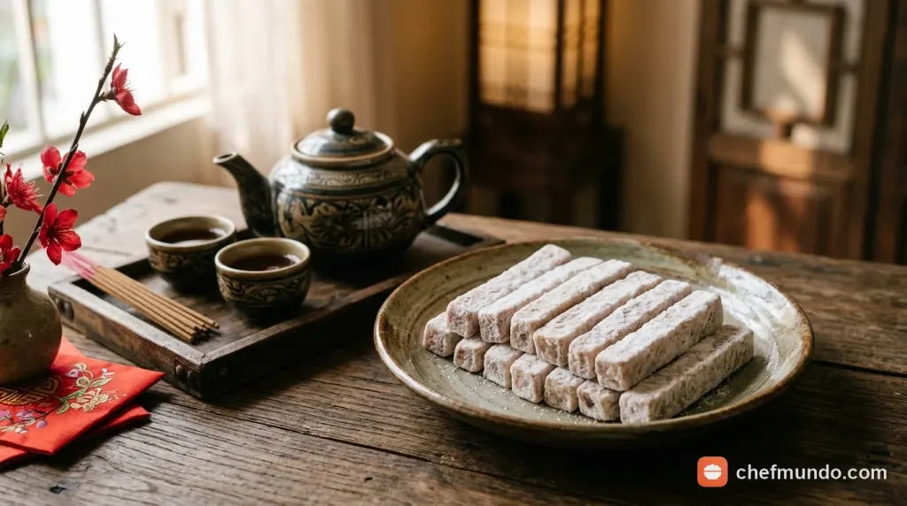 Cách làm mứt khoai môn bùi dẻo, kết tinh phấn trắng đón Tết