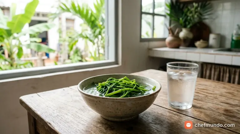 Nhổ răng xong có được ăn rau muống không? Kiêng bao lâu là đủ
