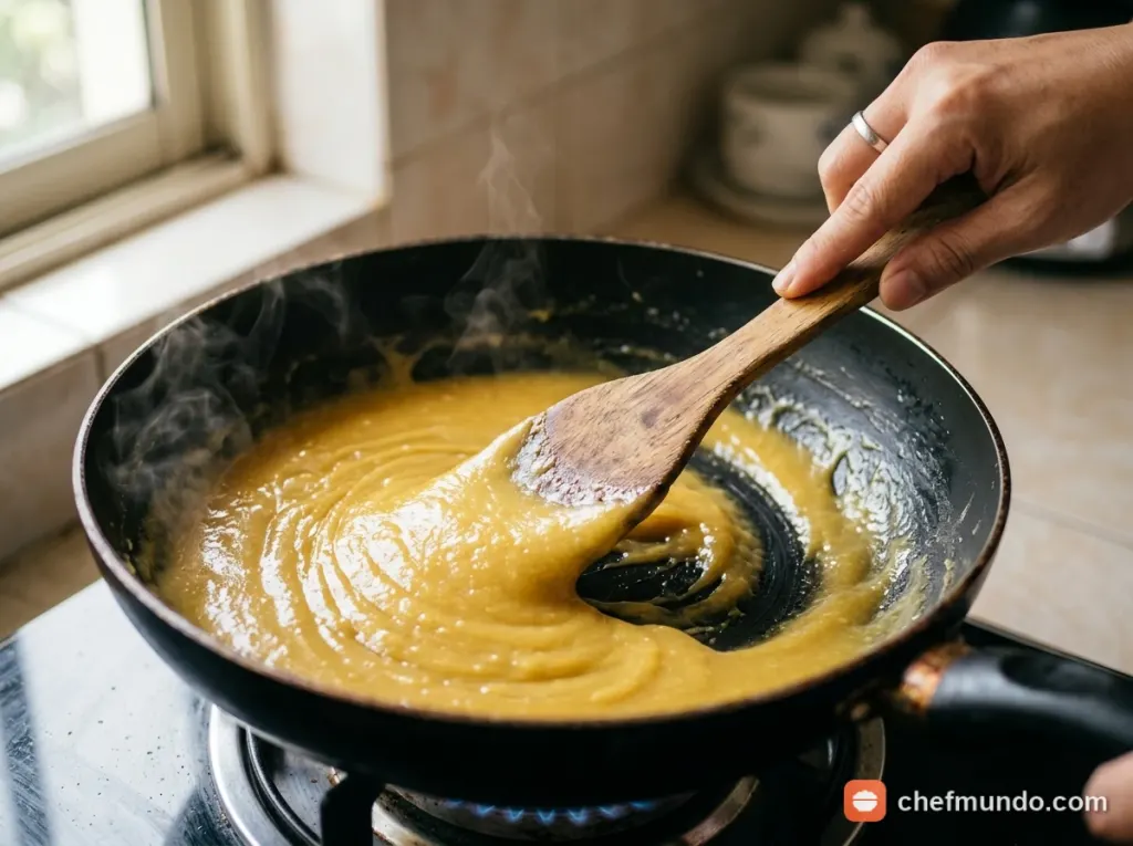 Nấu và sên nhân đậu xanh sầu riêng