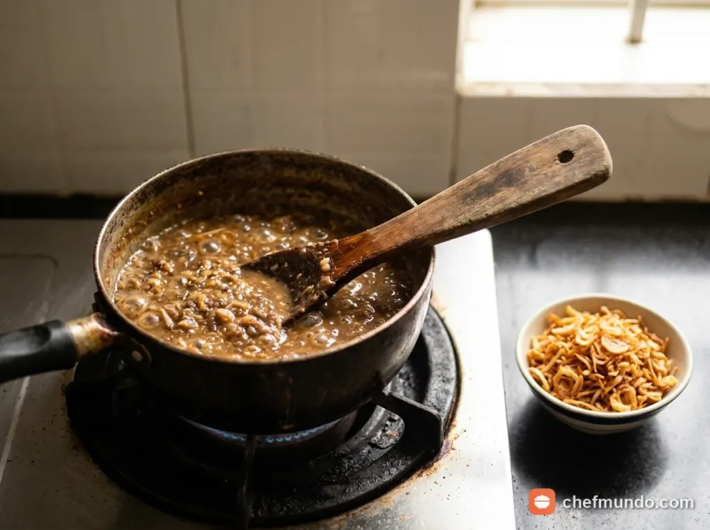Nấu nước chẻo cá mè sánh ngậy chuẩn vị Kinh Bắc