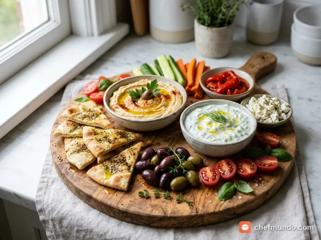 Bày trí mâm Meze và thưởng thức thành phẩm