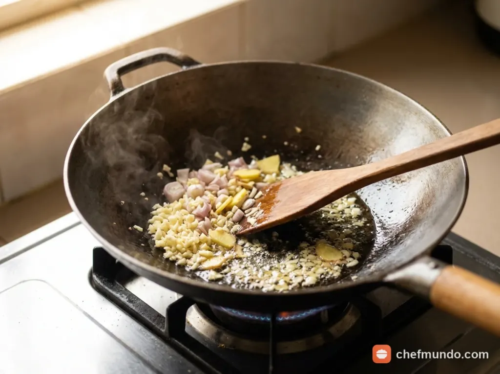 Bày món ra đĩa và thưởng thức