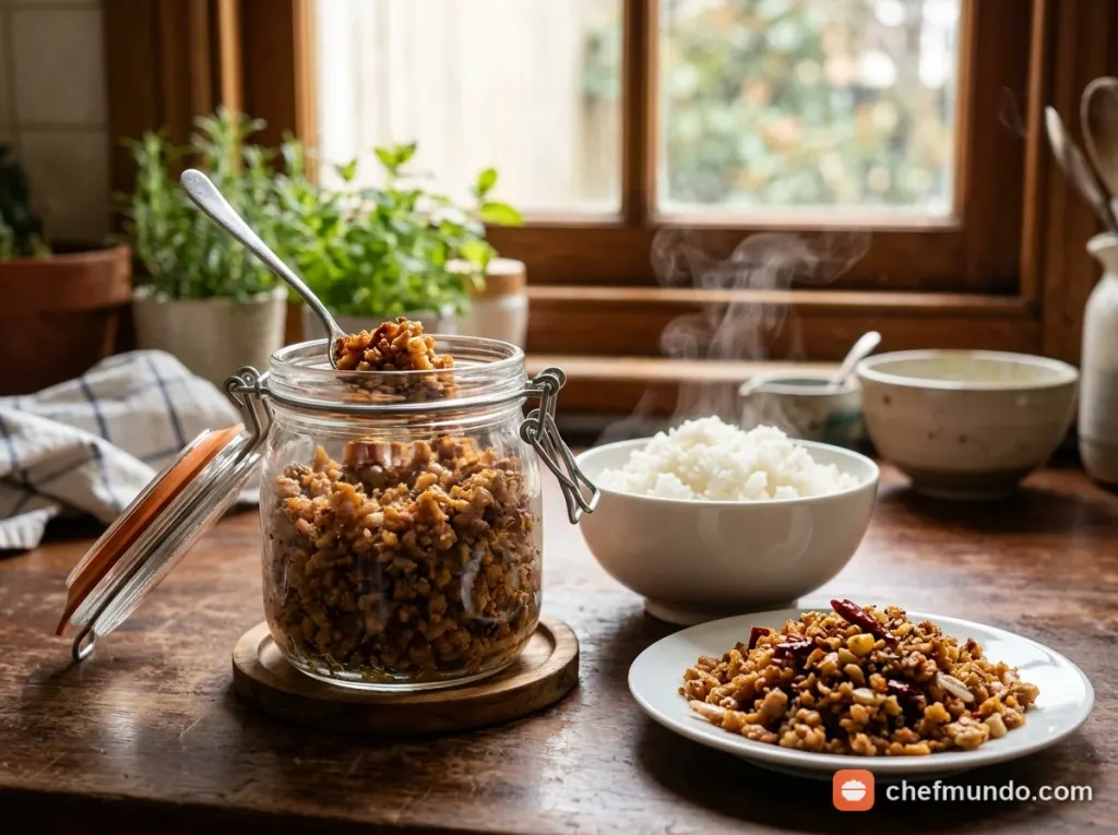 Để nguội, lèn vào hũ và thưởng thức