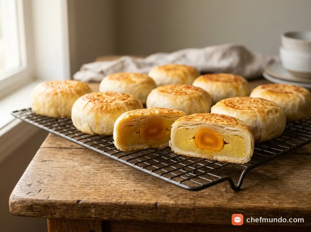 Hoàn thiện, để bánh hồi dầu và thưởng thức