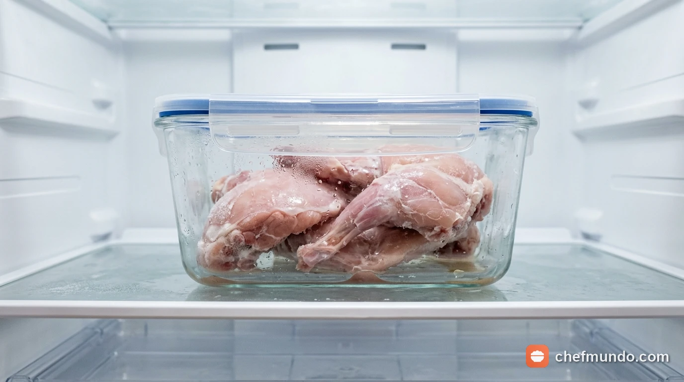 Rã đông thịt thỏ đúng cách ở ngăn mát tủ lạnh